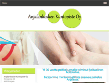 Tablet Screenshot of kuntopiste.fi